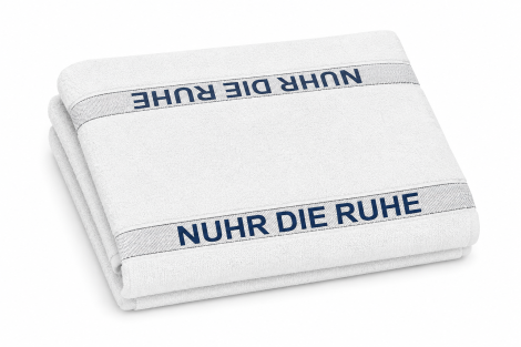 Strandhandtuch gefaltet
