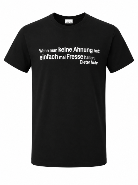 Shirt Fresse halten